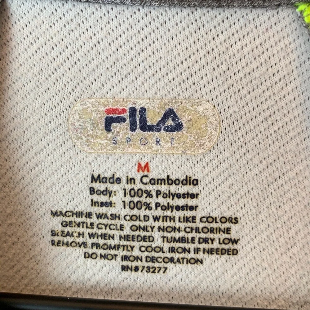 Fila Sport Full Zip Up Jacket